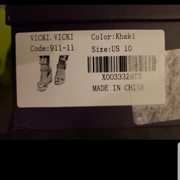 VICKI·VICKI Women's Platform Sandals Wedge Ankle Strap Open Toe Sandals - Picture 3 of 8